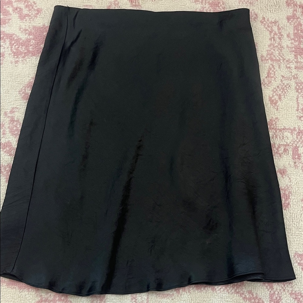 Aritzia Classic Black A-Line Skirt